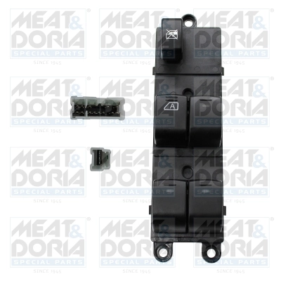 Switch, window regulator